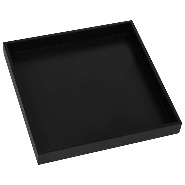 Masă Laterală, Negru Și Auriu, 38X38X38,5 Cm, Mdf