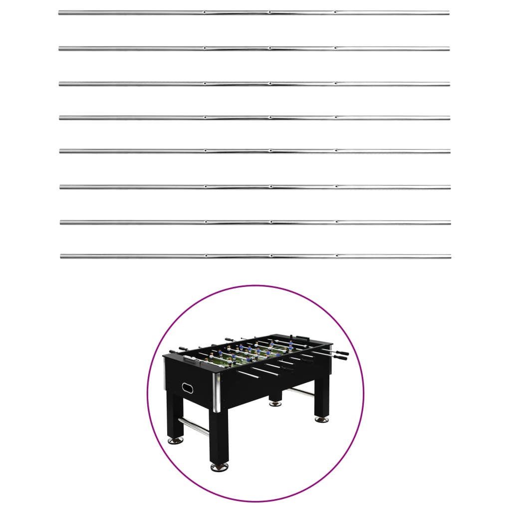 Tije Pentru Masa De Fotbal, 8 Buc., 15,9 Mm
