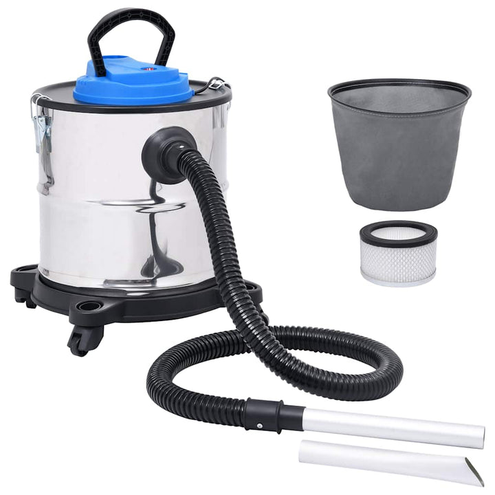 Aspirator De Cenușă Filtru Hepa, 1200 W, 20 L, Oțel Inoxidabil