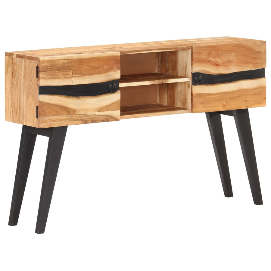 Dulap, 120X30X75 Cm, Lemn Masiv De Acacia
