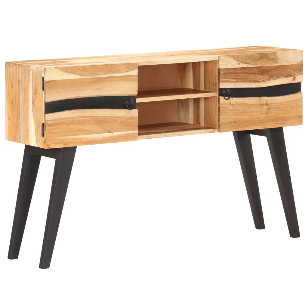 Dulap, 120X30X75 Cm, Lemn Masiv De Acacia