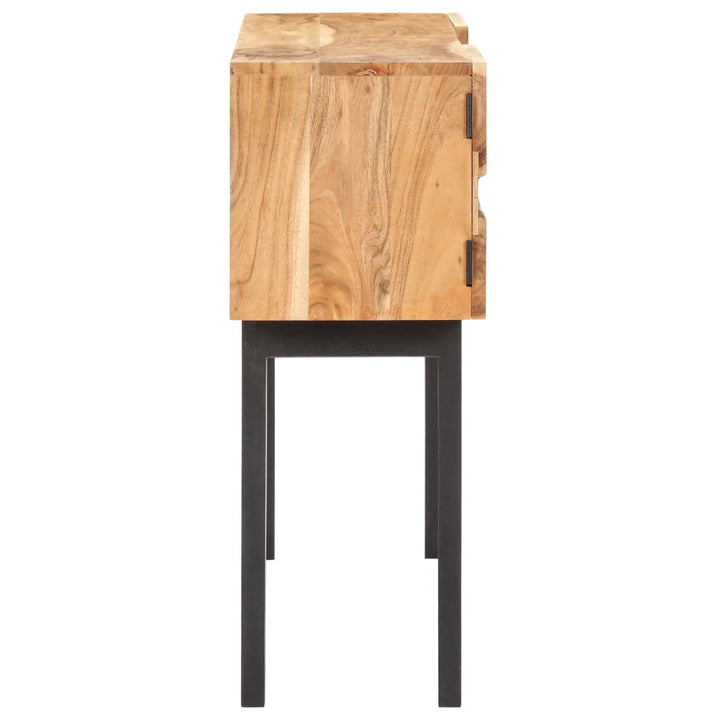Dulap, 120X30X75 Cm, Lemn Masiv De Acacia