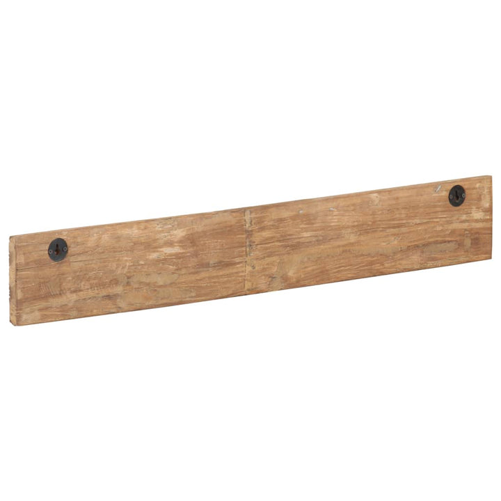 Cuier De Hol Cu 5 Cârlige, 100X2,5X15 Cm, Lemn Masiv Reciclat