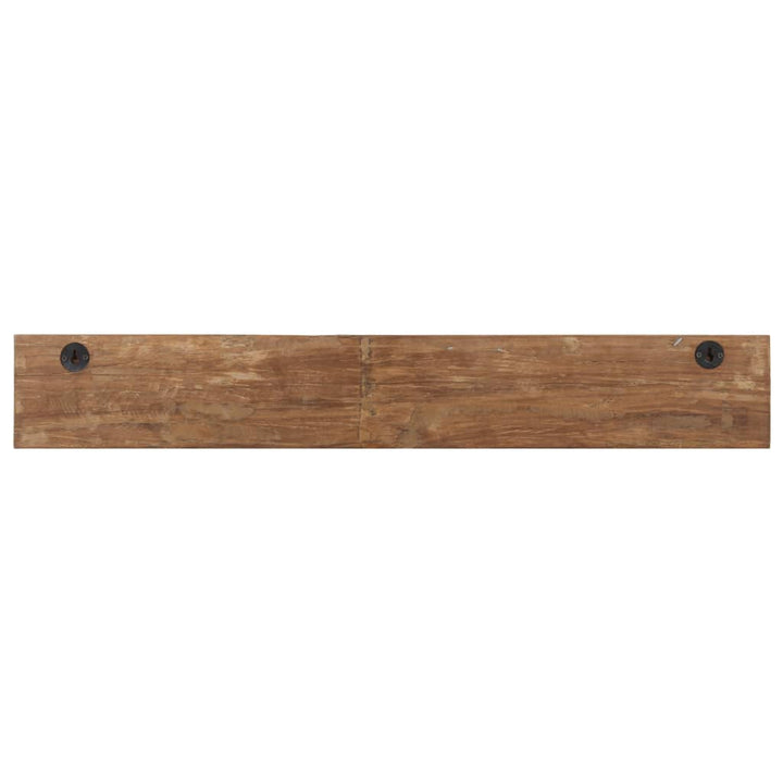 Cuier De Hol Cu 5 Cârlige, 100X2,5X15 Cm, Lemn Masiv Reciclat