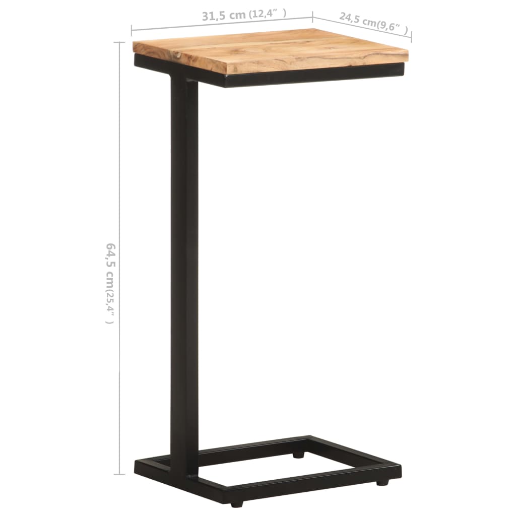 Mese Laterale, 2 Buc., 31,5X24,5X64,5 Cm,