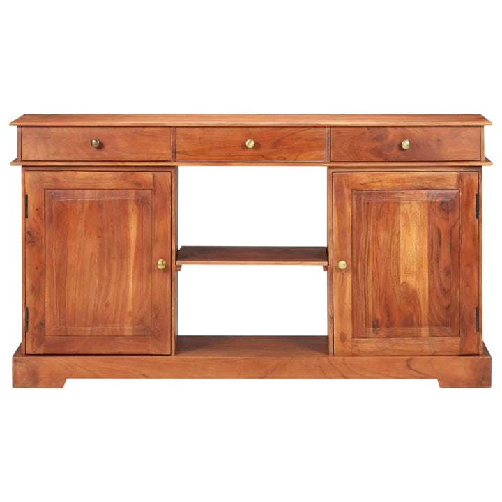 Servantă, 135 X 35 X 75 Cm, Lemn Masiv De Acacia