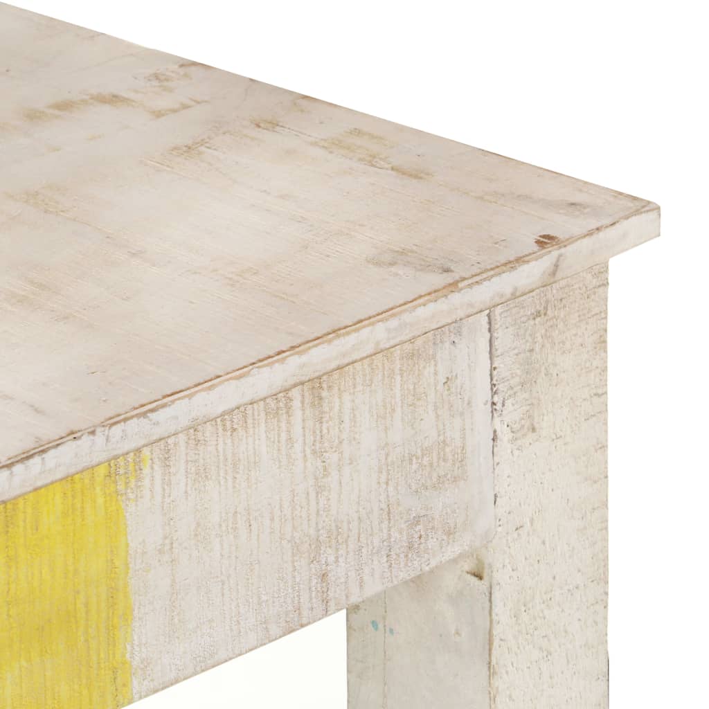 Masă Consolă, 115X35X77 Cm, Lemn De Mango Nefinisat