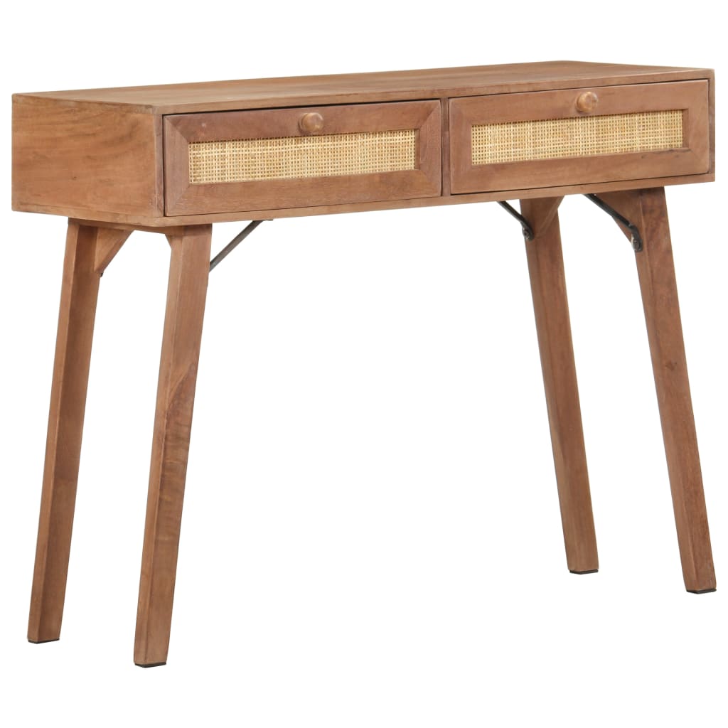 Masă Consolă, 100X35X76 Cm, Lemn Masiv De Mango