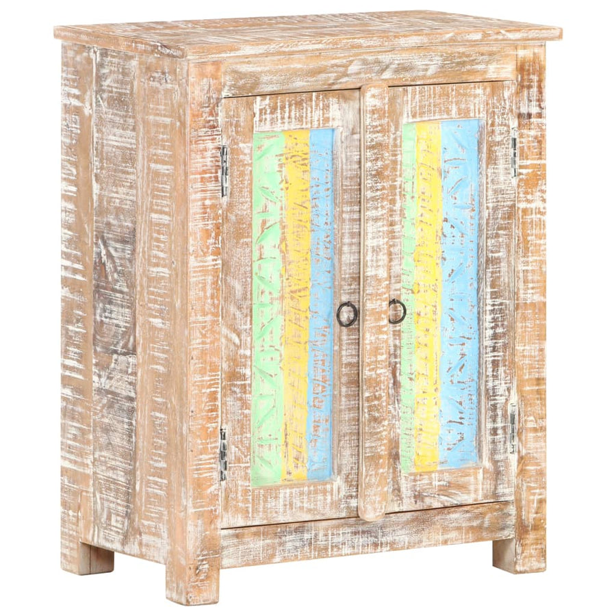 Dulap, 61X35X76 Cm, Lemn De Acacia Nefinisat