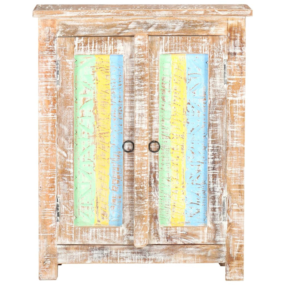 Dulap, 61X35X76 Cm, Lemn De Acacia Nefinisat