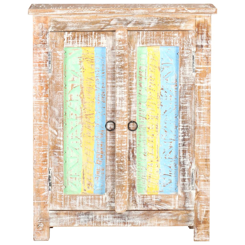 Dulap, 61X35X76 Cm, Lemn De Acacia Nefinisat