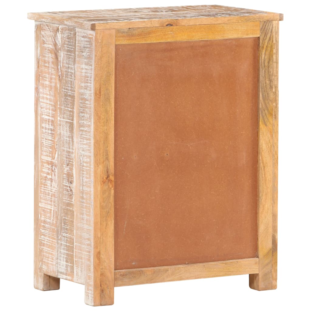 Dulap, 61X35X76 Cm, Lemn De Acacia Nefinisat