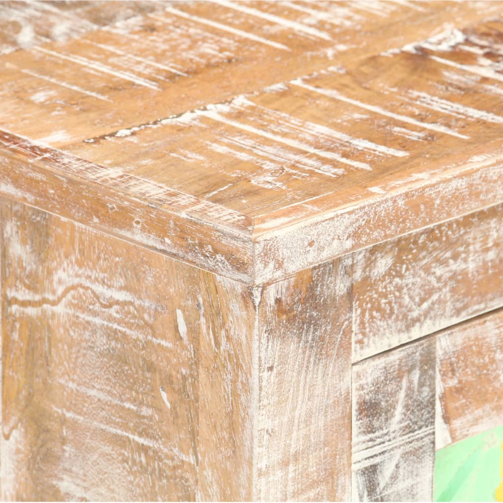 Dulap, 61X35X76 Cm, Lemn De Acacia Nefinisat