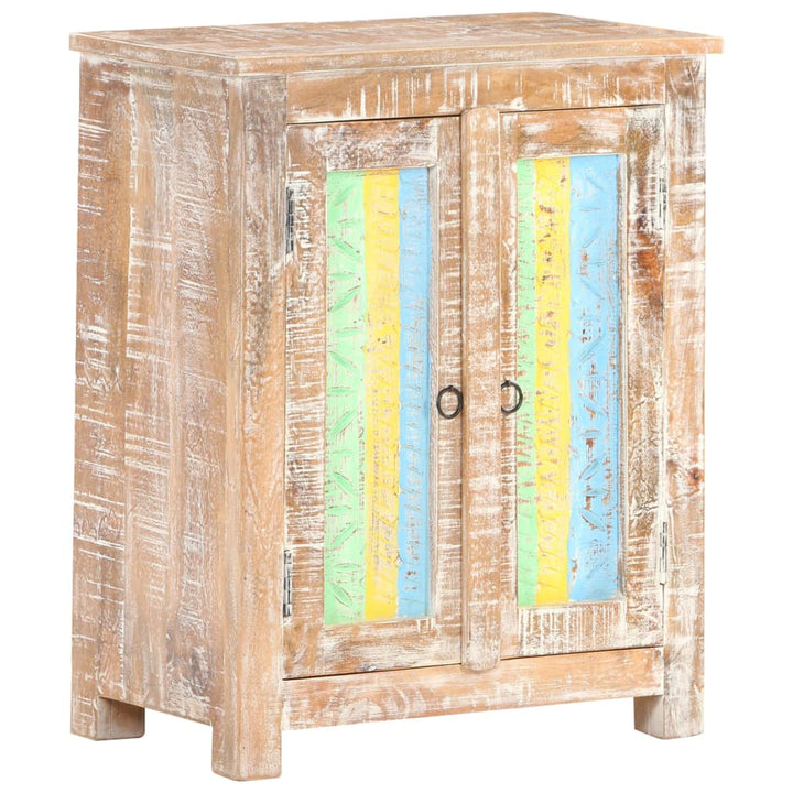 Dulap, 61X35X76 Cm, Lemn De Acacia Nefinisat