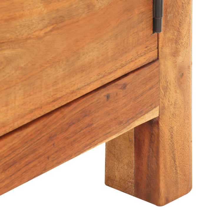 Comodă Tv, 116X30X40 Cm, Lemn Masiv De Acacia