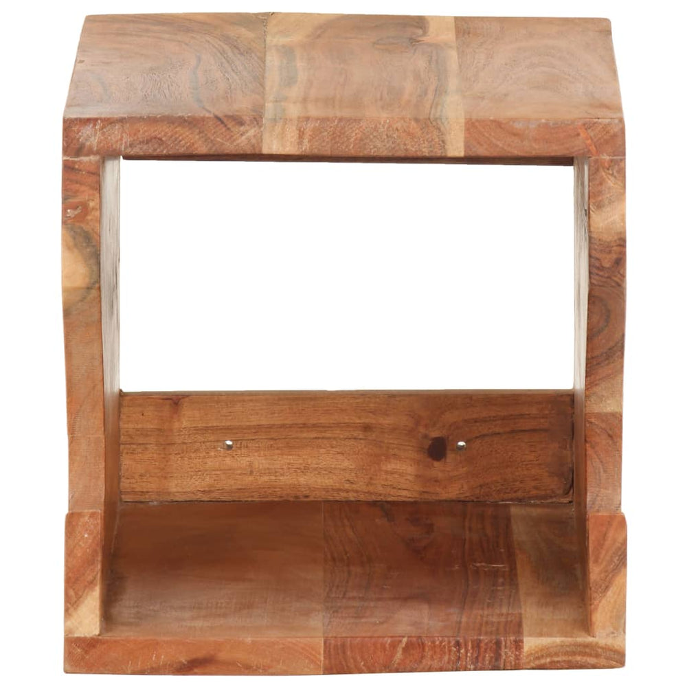 Suport Bicicletă De Perete, 35 X 25 X 25 Cm, Lemn Masiv Acacia
