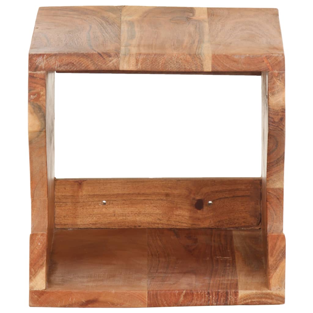 Suport Bicicletă De Perete, 35 X 25 X 25 Cm, Lemn Masiv Acacia