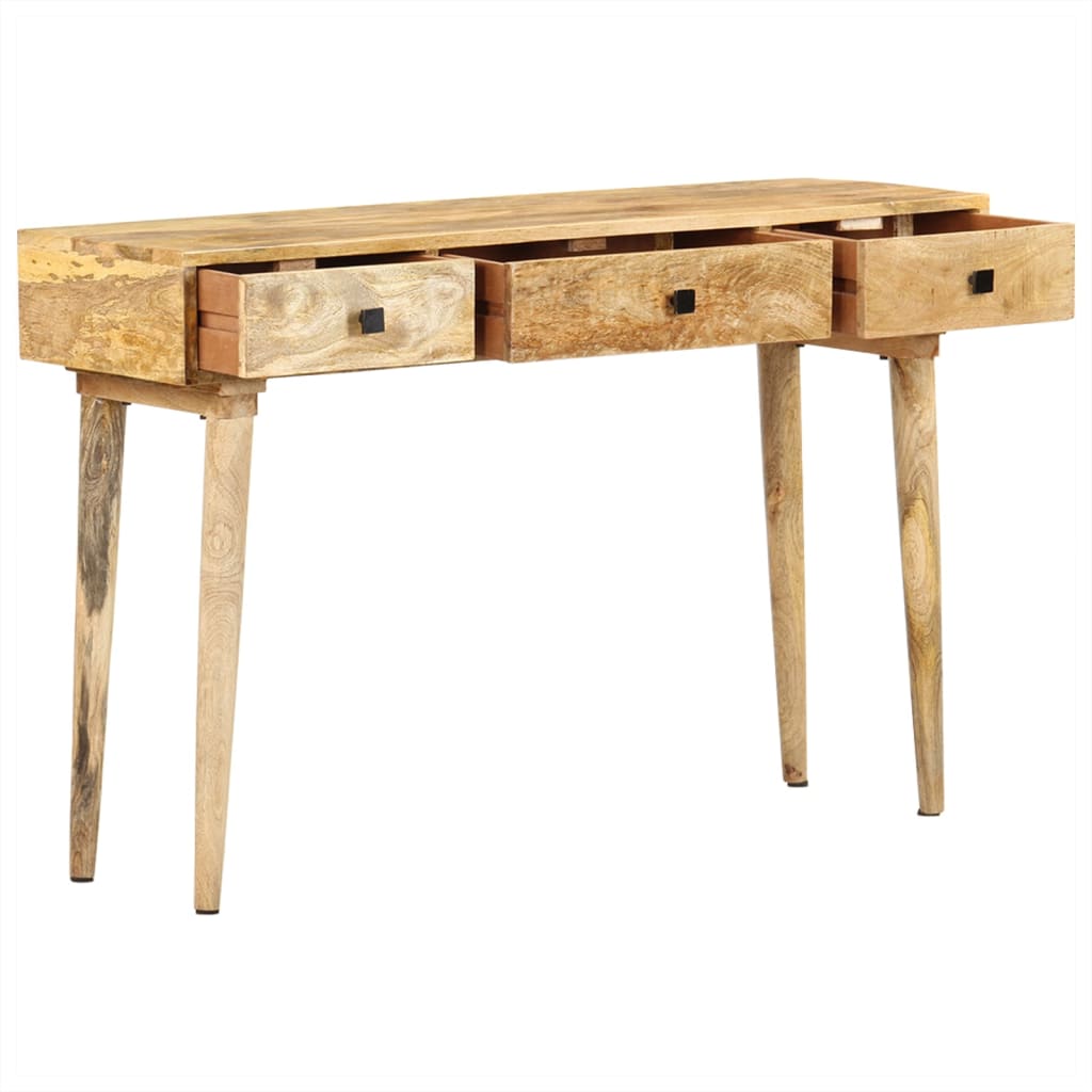 Masă Consolă, 115X35X76 Cm, Lemn Masiv De Mango