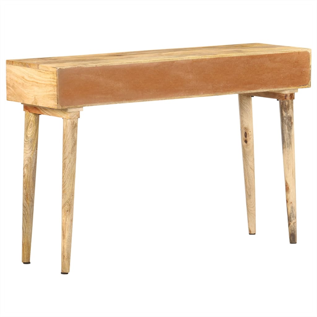 Masă Consolă, 115X35X76 Cm, Lemn Masiv De Mango