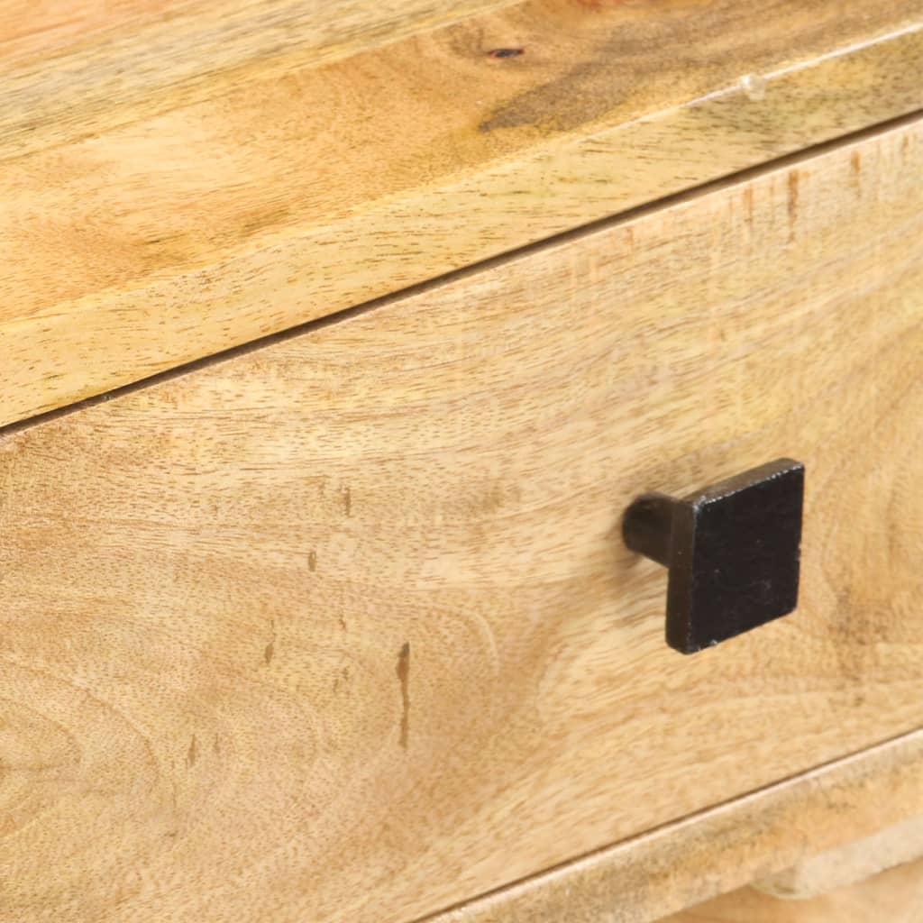 Masă Consolă, 115X35X76 Cm, Lemn Masiv De Mango