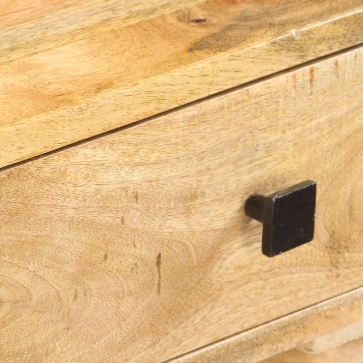 Masă Consolă, 115X35X76 Cm, Lemn Masiv De Mango