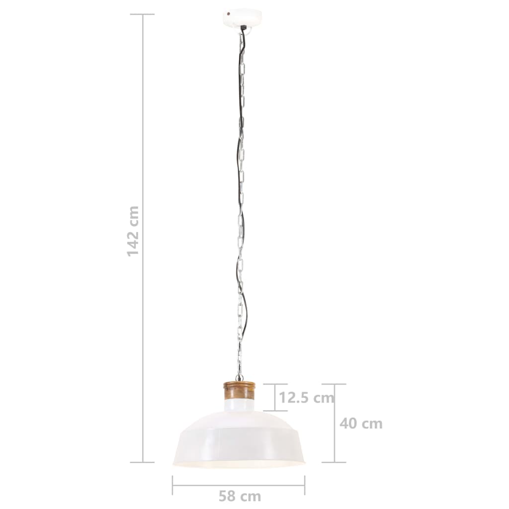 Lampă Suspendată Industrială, , 58 Cm, E27