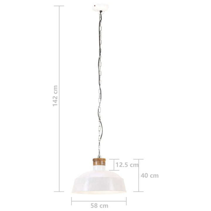 Lampă Suspendată Industrială, , 58 Cm, E27