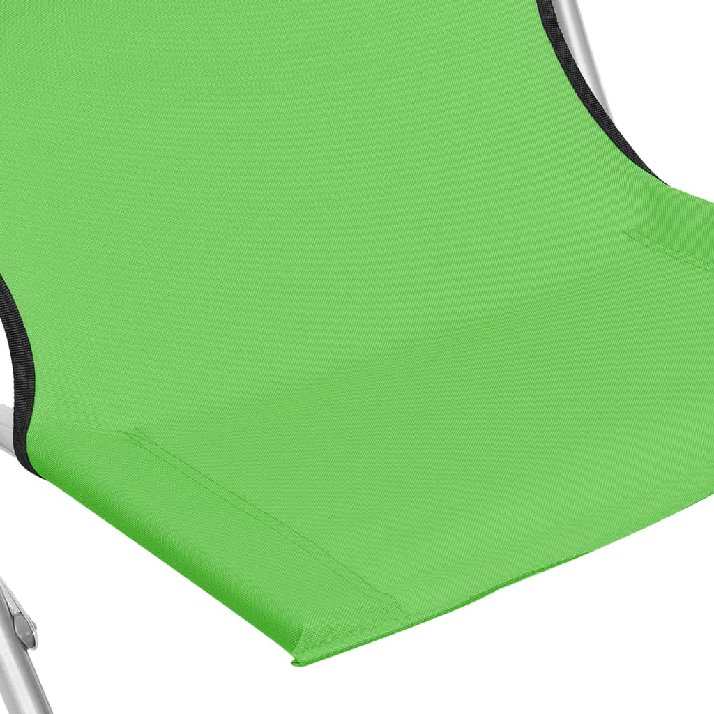 Scaune De Plajă Pliante, 2 Buc., , Material Textil