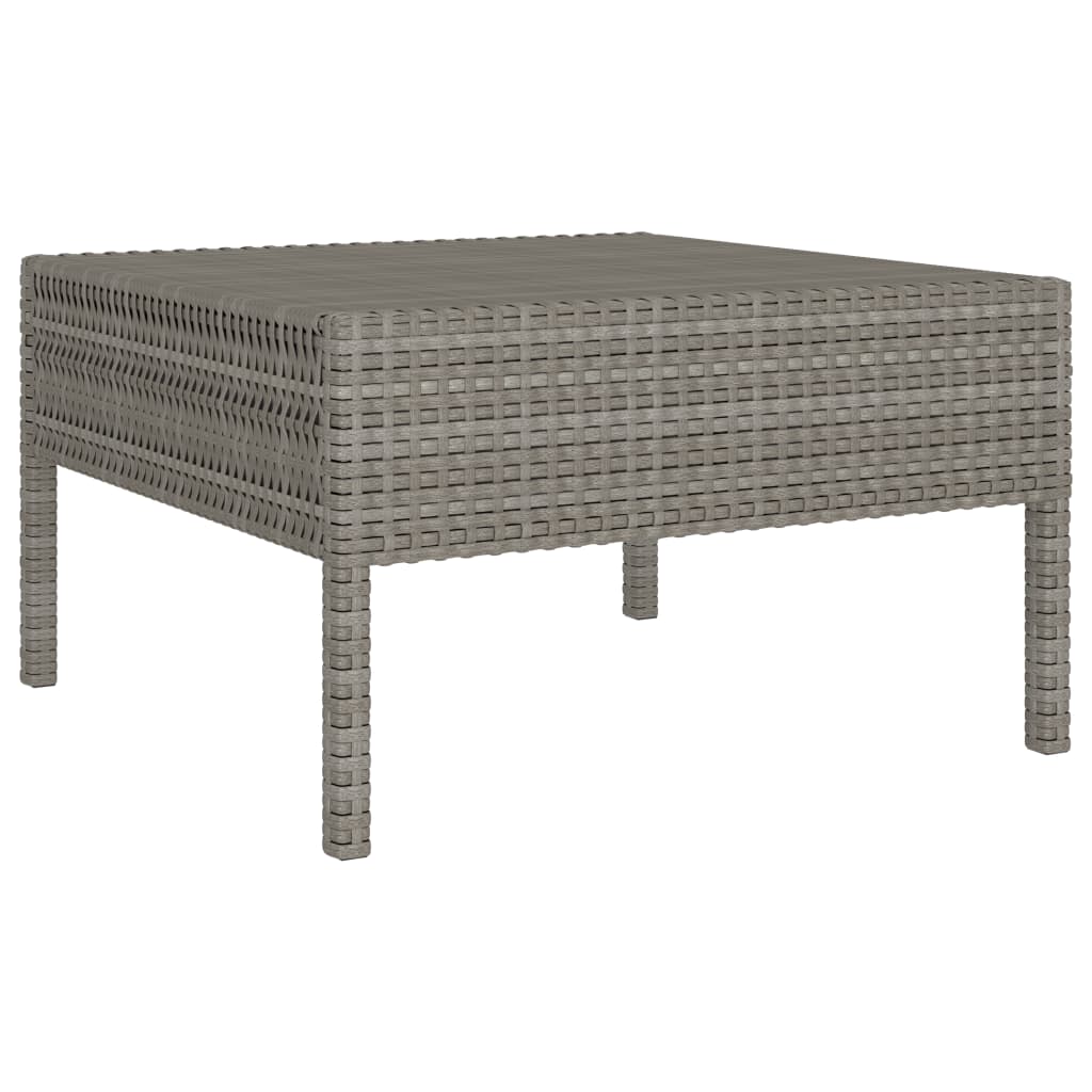 Set Mobilier De Grădină Cu Perne, 3 Piese, , Poliratan