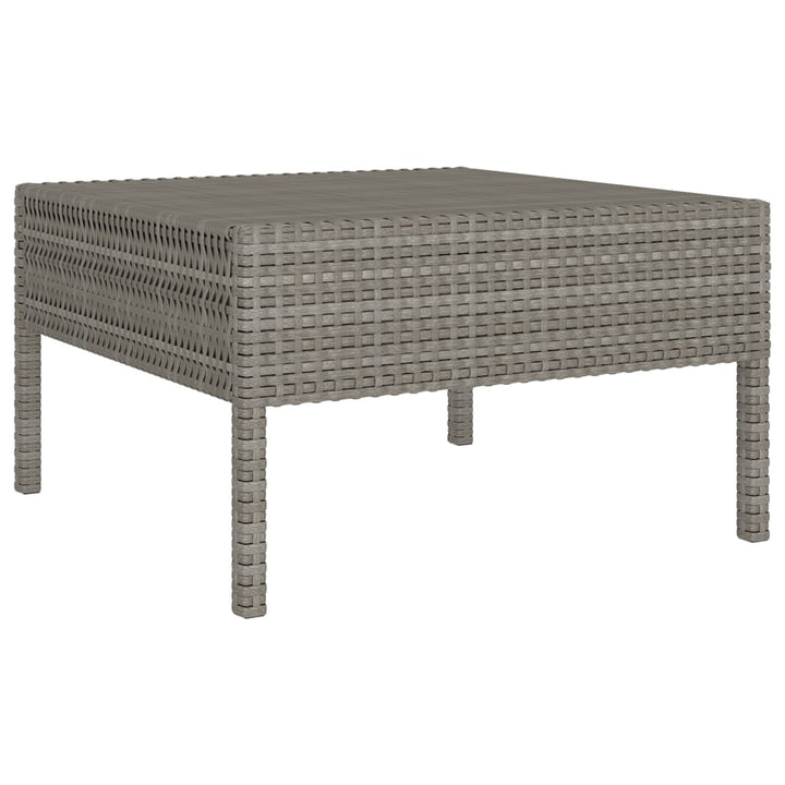 Set Mobilier De Grădină Cu Perne, 3 Piese, , Poliratan