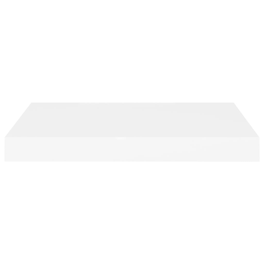 Rafturi De Perete Suspendate, 4 Buc., , 40X23X3,8 Cm, Mdf Alb