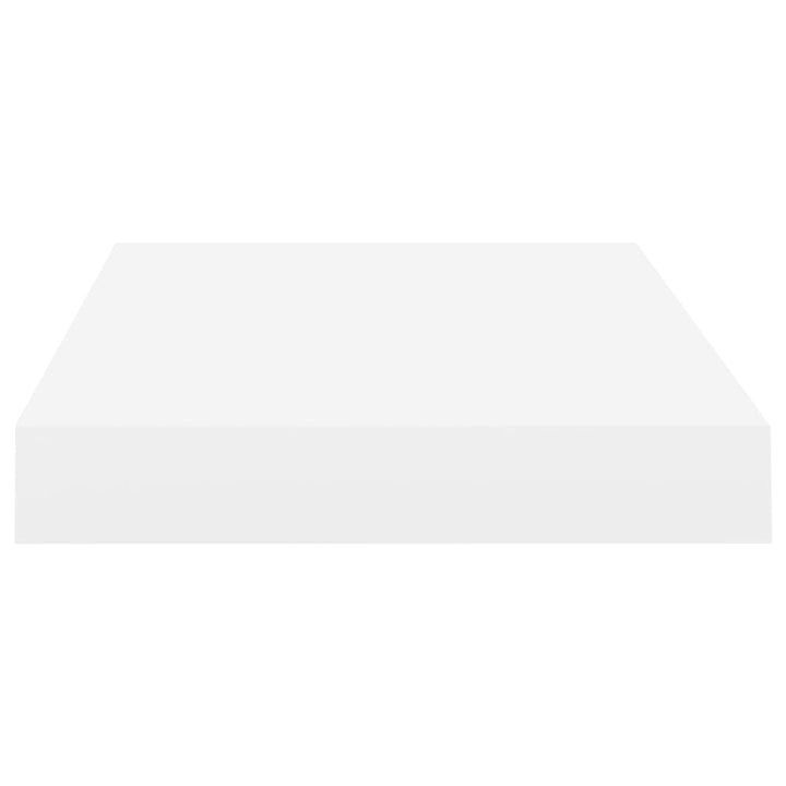 Rafturi De Perete Suspendate, 4 Buc., , 40X23X3,8 Cm, Mdf Alb