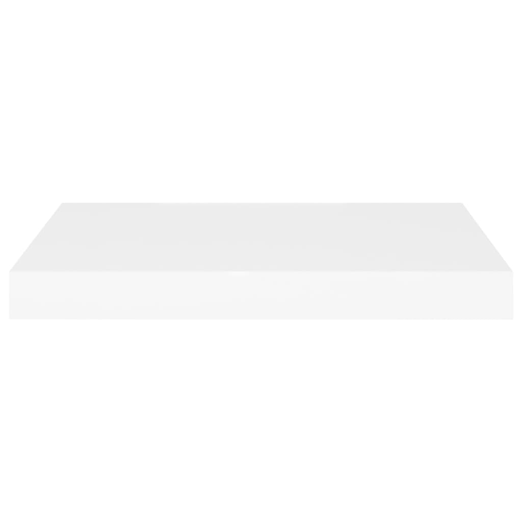 Rafturi De Perete Suspendate, 2 Buc., , 50X23X3,8 Cm, Mdf Alb