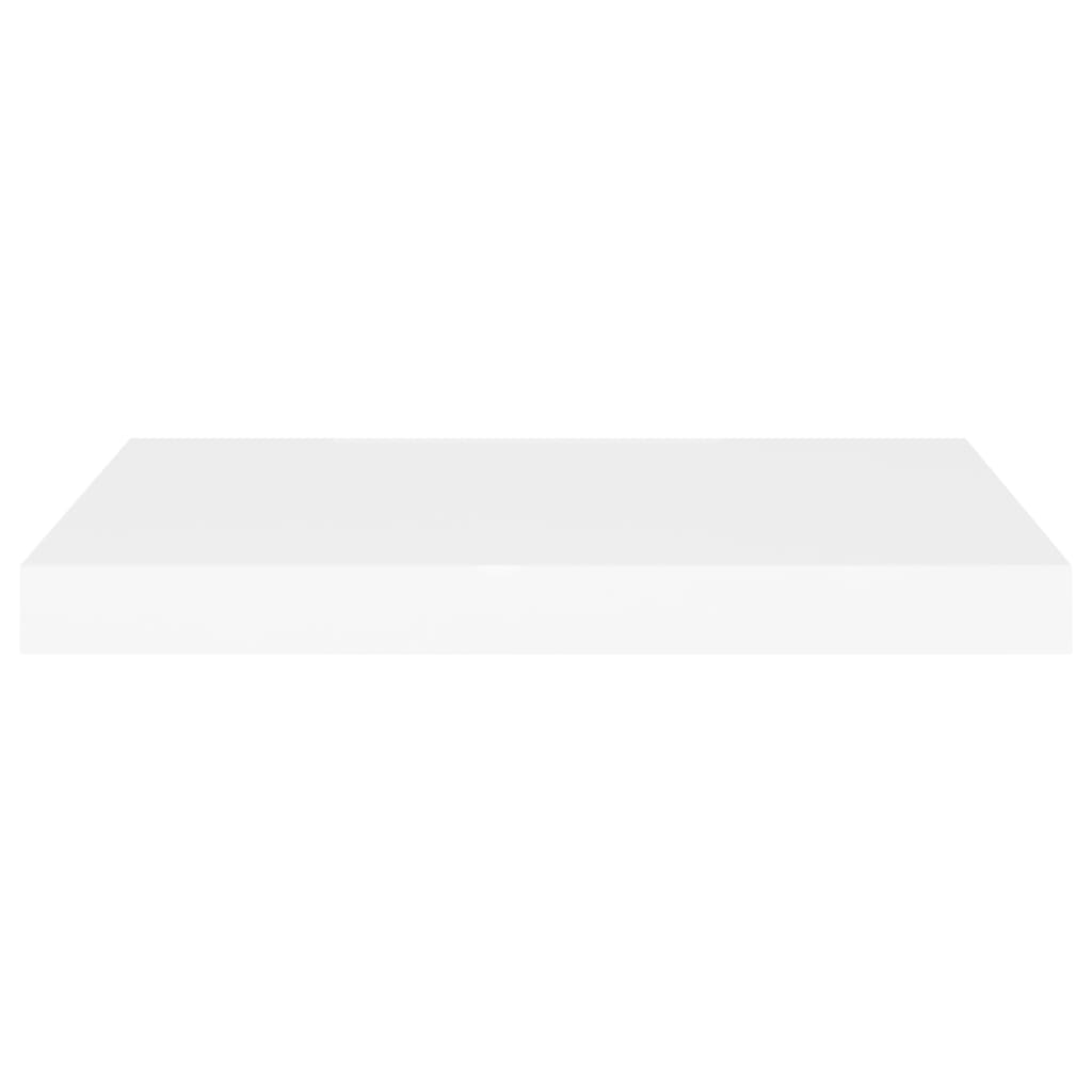 Rafturi De Perete Suspendate, 4 Buc., , 60X23,5X3,8 Cm, Mdf Alb