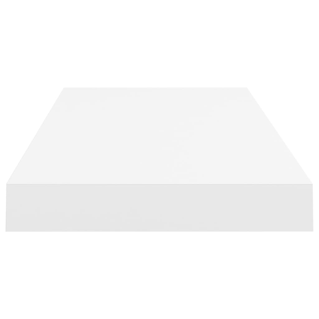 Rafturi De Perete Suspendate, 4 Buc., , 60X23,5X3,8 Cm, Mdf Alb