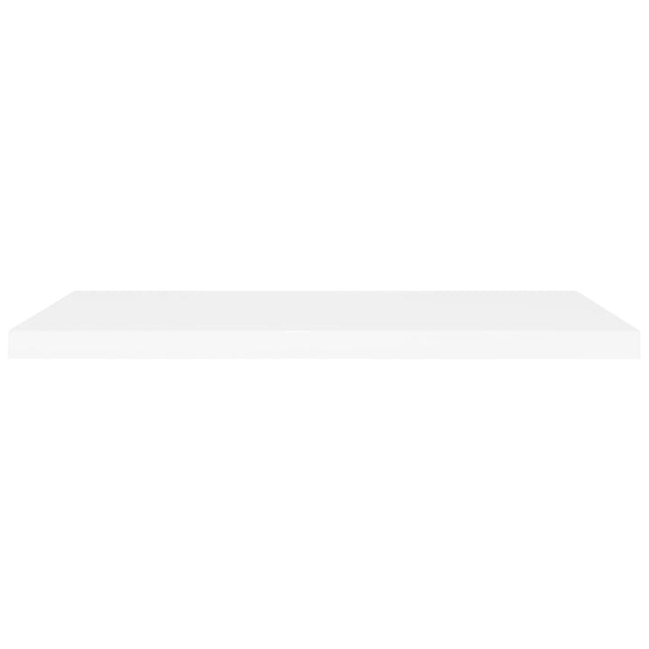 Rafturi De Perete Suspendate, 2 Buc., , 90X23,5X3,8 Cm, Mdf Alb