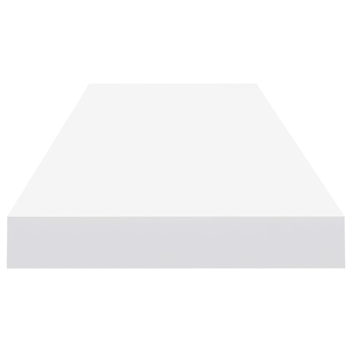 Rafturi De Perete Suspendate, 2 Buc., , 90X23,5X3,8 Cm, Mdf Alb