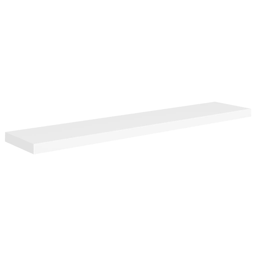 Rafturi De Perete, 4 Buc., , 120 X 23,5 X 3,8 Cm, Mdf Alb