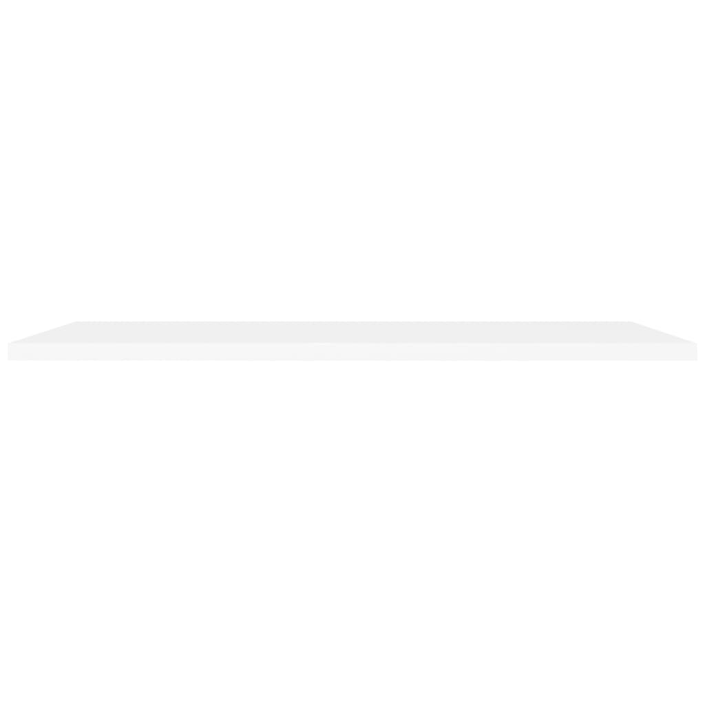 Rafturi De Perete, 4 Buc., , 120 X 23,5 X 3,8 Cm, Mdf Alb