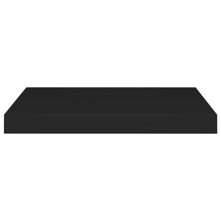 Raft De Perete Suspendat, , 50X23X3,8 Cm, Mdf Negru