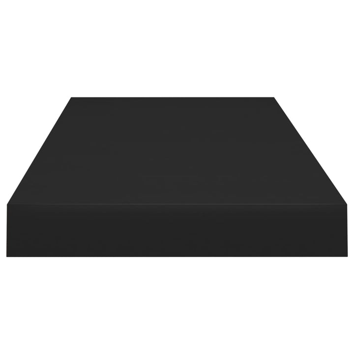 Rafturi De Perete, 4 Buc., , 60 X 23,5 X 3,8 Cm, Mdf Negru