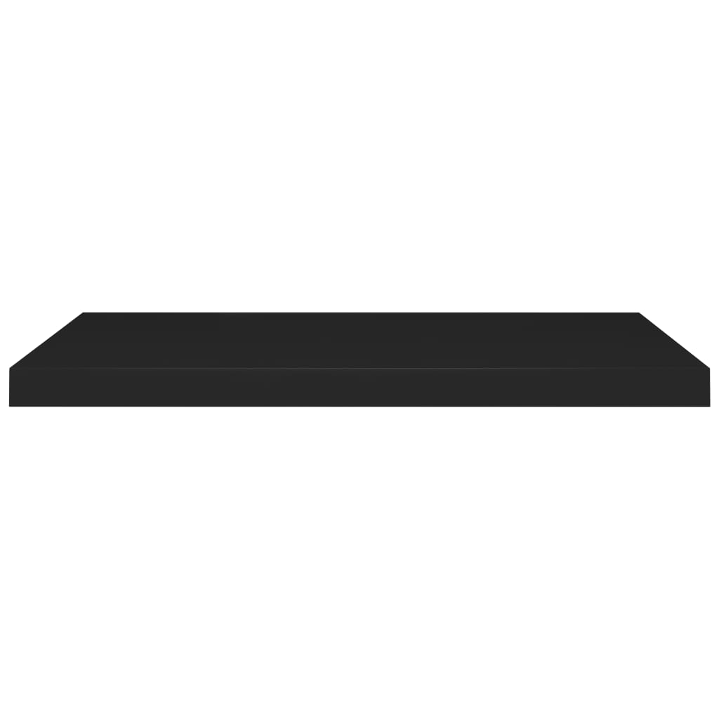 Rafturi De Perete, 4 Buc., , 80 X 23,5 X 3,8 Cm, Mdf Negru
