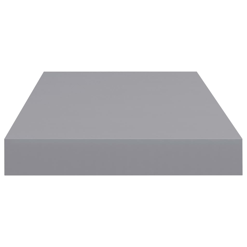 Rafturi De Perete Suspendate, 4 Buc., , 50X23X3,8 Cm, Mdf Gri
