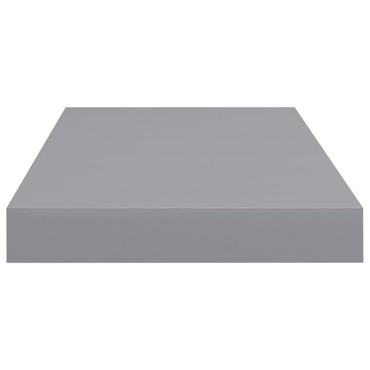 Rafturi De Perete Suspendate, 4 Buc., , 50X23X3,8 Cm, Mdf Gri