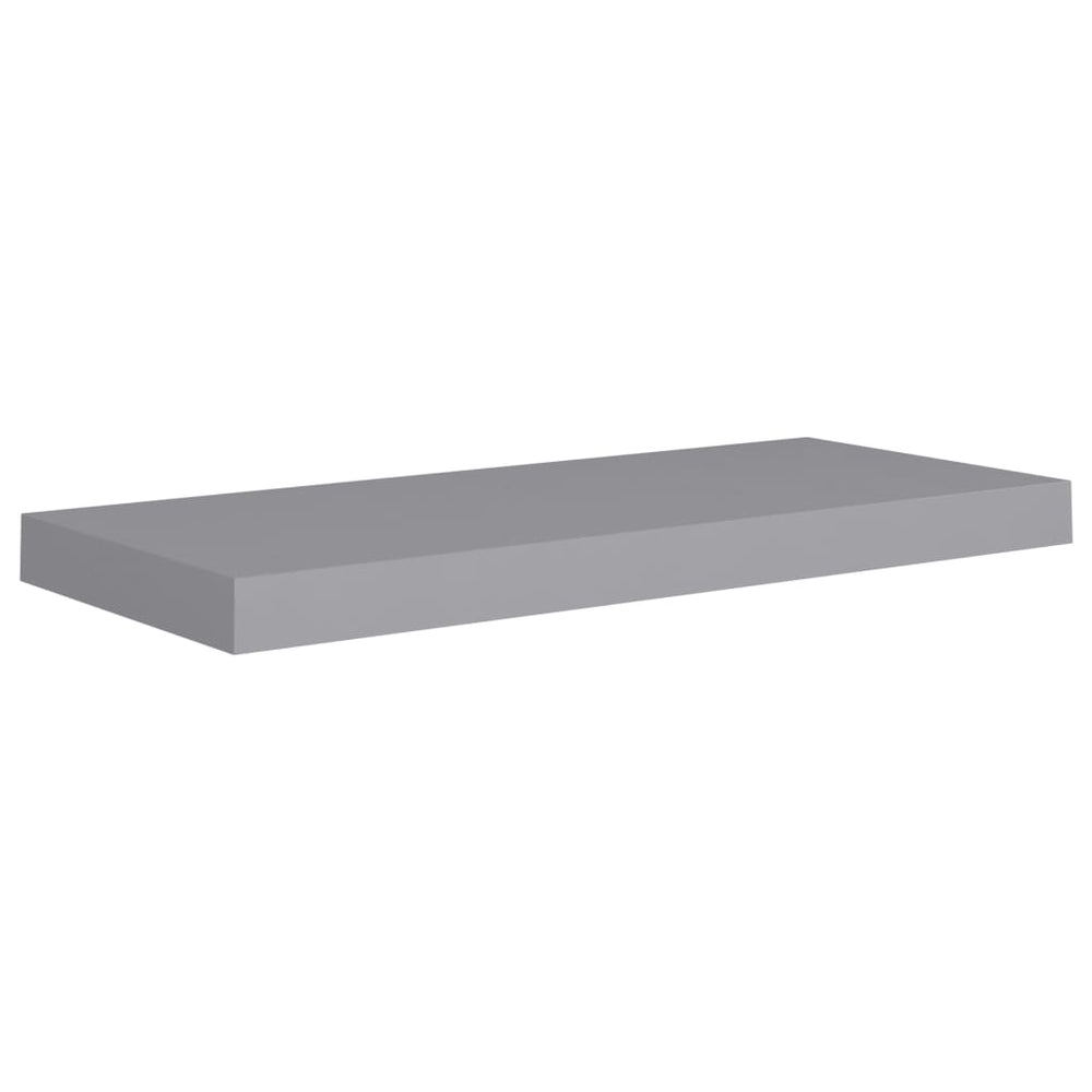 Raft De Perete Suspendat, , 60X23,5X3,8 Cm, Mdf Gri