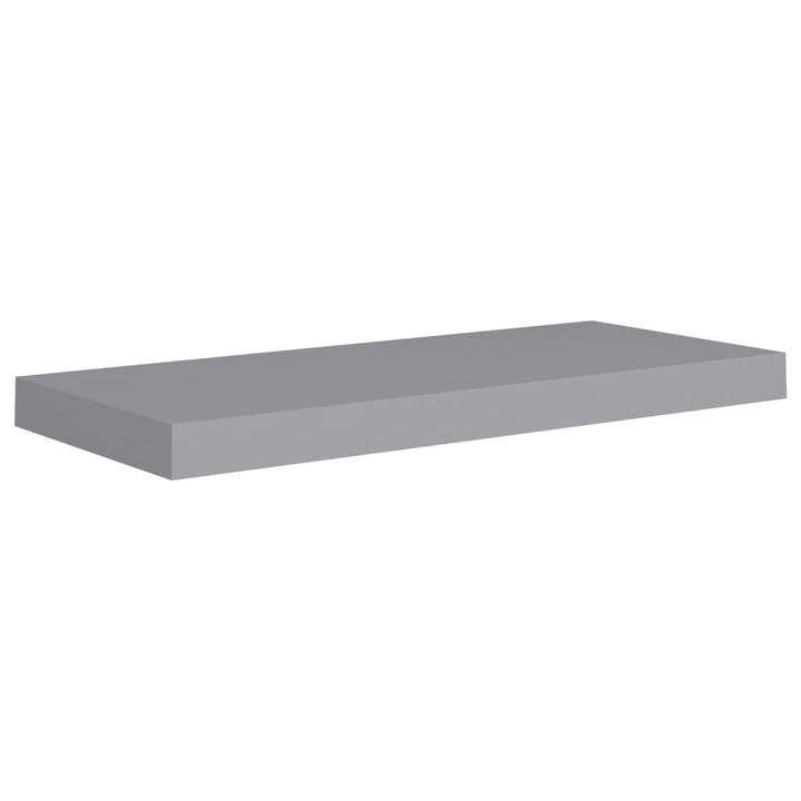 Raft De Perete Suspendat, , 60X23,5X3,8 Cm, Mdf Gri