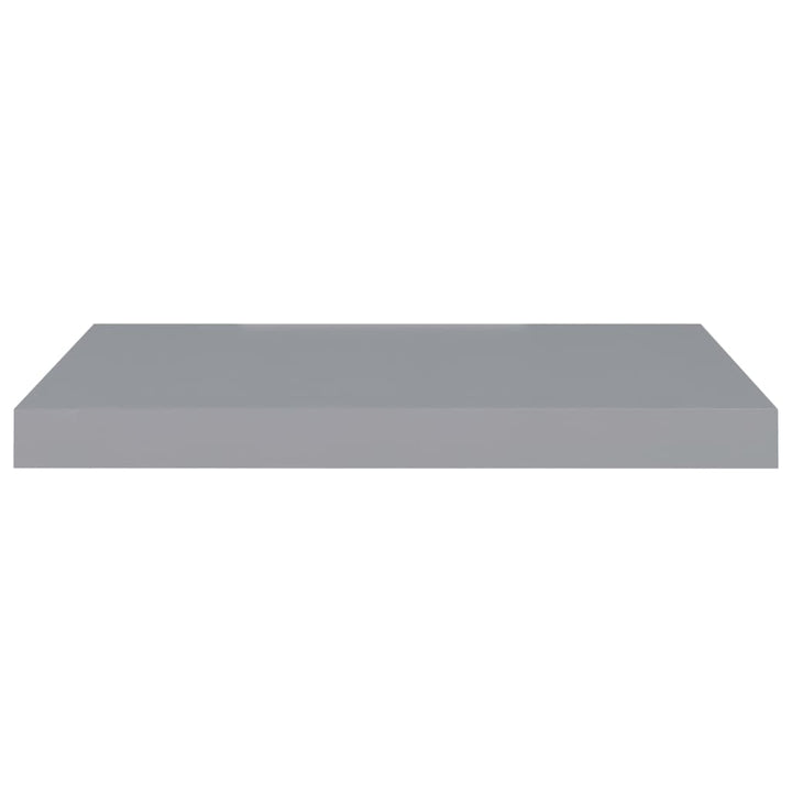 Raft De Perete Suspendat, , 60X23,5X3,8 Cm, Mdf Gri