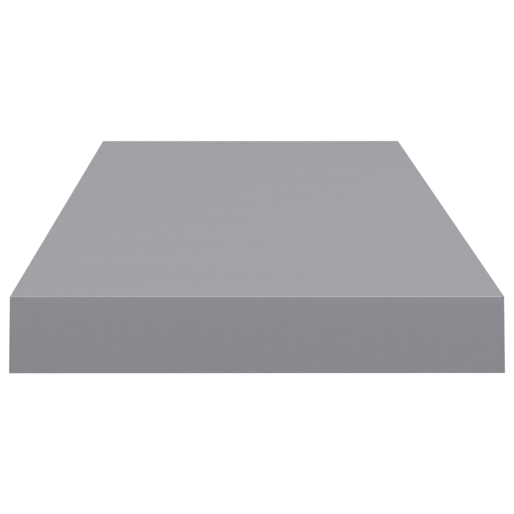 Raft De Perete Suspendat, , 60X23,5X3,8 Cm, Mdf Gri