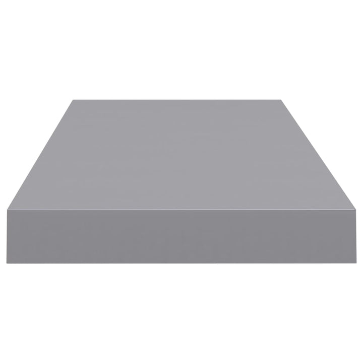 Raft De Perete Suspendat, , 60X23,5X3,8 Cm, Mdf Gri