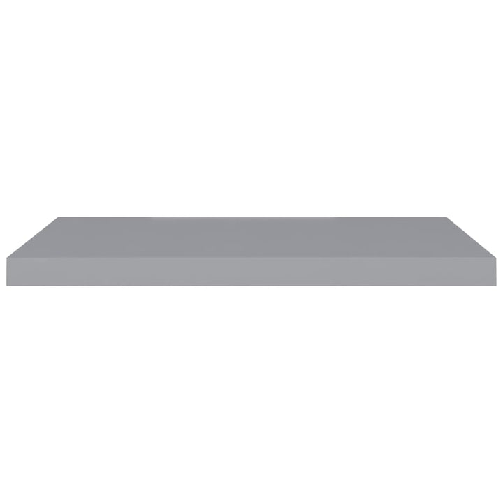 Raft De Perete Suspendat, , 80X23,5X3,8 Cm, Mdf Gri